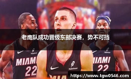 老鹰队成功晋级东部决赛，势不可挡
